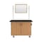 National Public Seating Mobile Science Cart with Inner Drawers and Shelf, Whiteboard /Mirror MSC02W - alternate 7